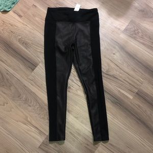 NWT Express Faux Leather Leggings